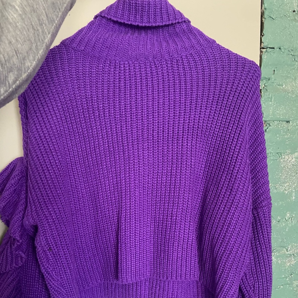 Purple sweater